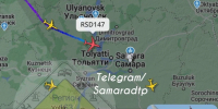 В небе над Самарой заметили спецборт. Прилетит Владимир Путин? - Тольятти.Ru