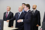 Президент России и глава региона посетили научно-производственный центр беспилотных авиационных систем в Тольятти