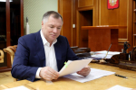 Марат Хуснуллин встретился с губернатором Самарской области Вячеславом Федорищевым