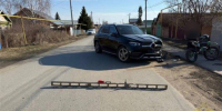 В Хрящевке водитель Mercedes сбил мотоциклиста - Волга Ньюс Тольятти