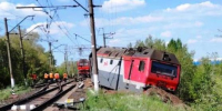(видео) В Тольятти грузовой поезд сошел с рельсов: фото - TltGorod.Ru