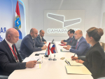 Прошла рабочая встреча губернатора Вячеслава Федорищева и Чрезвычайного и Полномочного Посла Республики Казахстан в Российской Федерации Даурена Абаева