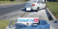 В Тольятти в результате ДТП на Московском проспекте обошлось без пострадавших - ТК ТОЛЬЯТТИ 24