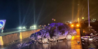 На Обводном шоссе погиб водитель автомобиля, который врезался в бетонные блоки - TLT.Ru