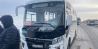 На М-5 под Тольятти автобус с 20 людьми столкнулся с автомобилем - TLT.Ru