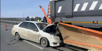 На М-5 в Самарской области иномарка врезалась в снегоуборочную машину - TLT.Ru