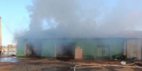 Площадь пожара в амбаре составила более 400 квадратных метров - TltGorod.Ru