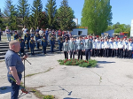 (фото) В микрорайоне Поволжский открыли мемориал землякам, погибшим в зоне СВО