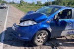 В результате аварии пострадала женщина